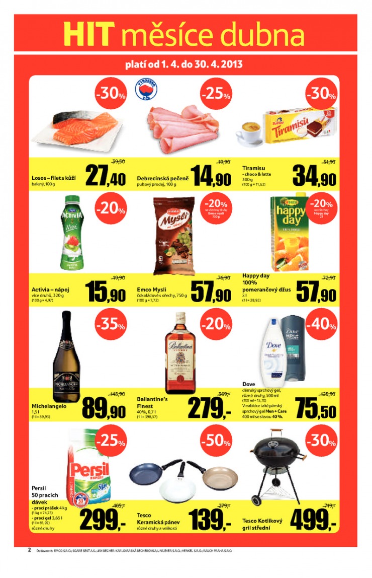leták Tesco malé hypermarkety od 24.4.2013 strana 1 leták Tesco malé hypermarkety od 24.4.2013 strana 1