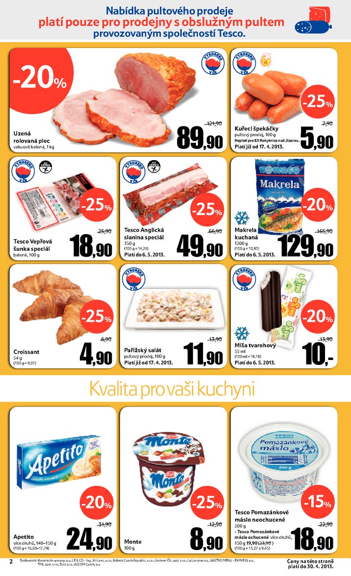 leták Tesco Expres obchody od 24.4.2013 strana 1 leták Tesco Expres obchody od 24.4.2013 strana 1
