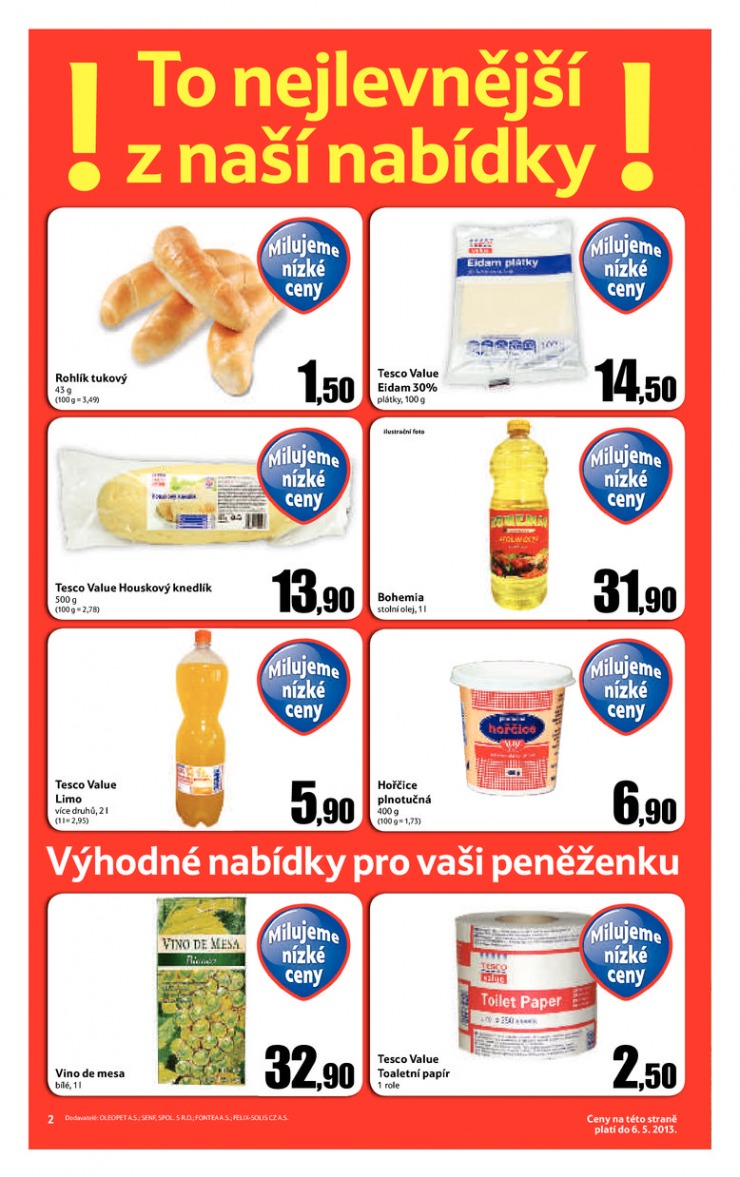 leták Tesco velké hypermarkety od 24.4.2013 strana 1 leták Tesco velké hypermarkety od 24.4.2013 strana 1