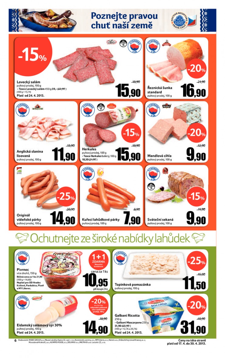 let�k Tesco velk� hypermarkety od 24.4.2013 strana 1