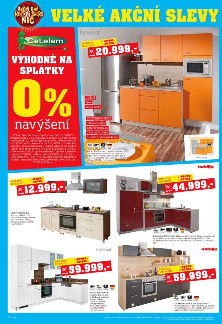 let�k Mobelix Aktu�ln� prospekt od 22.4.2013 strana 1