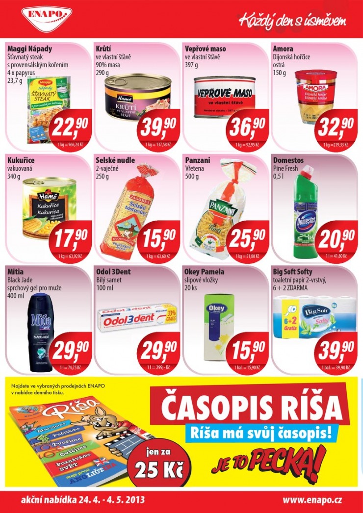 let�k Enapo Ak�n� let�k od 24.4.2013 strana 1