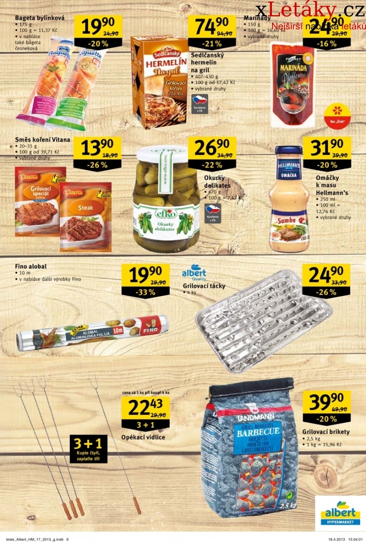 leták Albert Hypermarket akční leták  strana 1 leták Albert Hypermarket akční leták strana 1