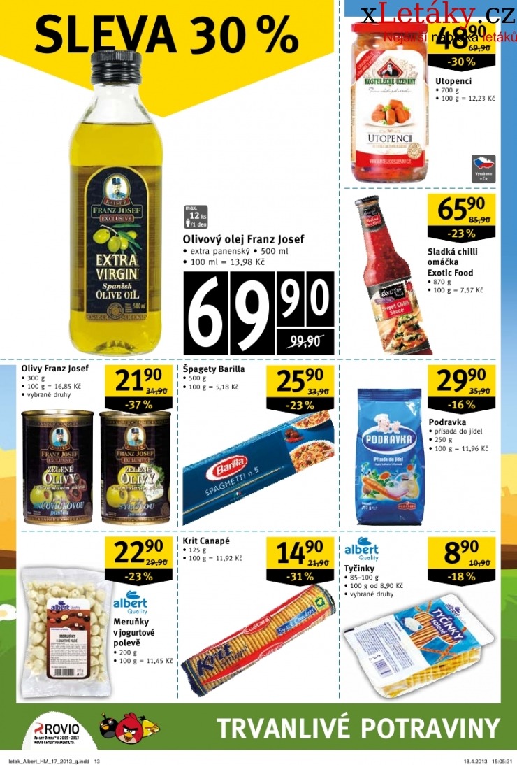 leták Albert Hypermarket akční leták strana 1 leták Albert Hypermarket akční leták strana 1