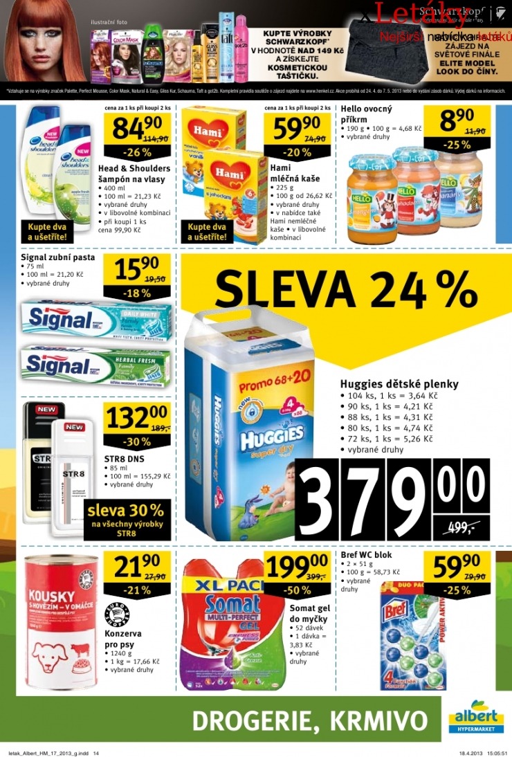 leták Albert Hypermarket akční leták strana 1 leták Albert Hypermarket akční leták strana 1