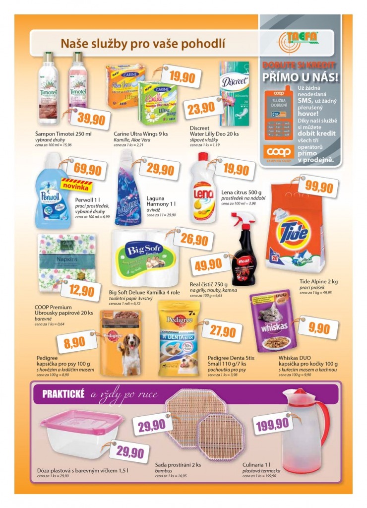 leták COOP Trefa od 24.4.2013 strana 1 leták COOP Trefa od 24.4.2013 strana 1