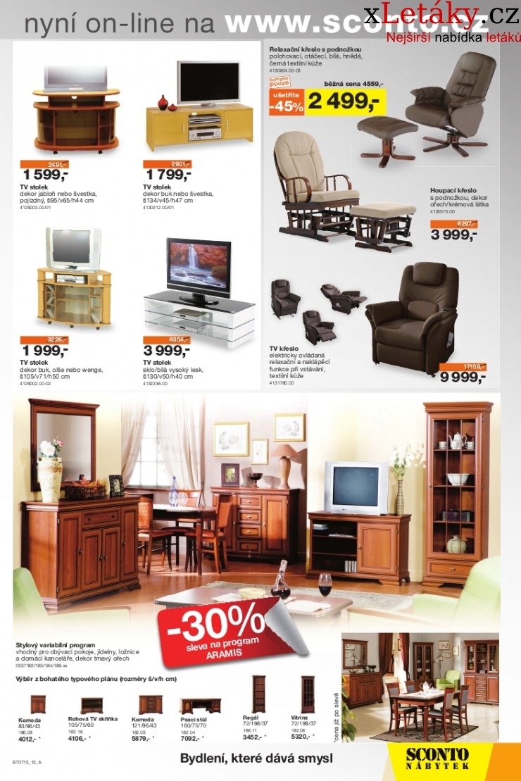 leták Sconto nábytek leták strana 1 leták Sconto nábytek leták strana 1
