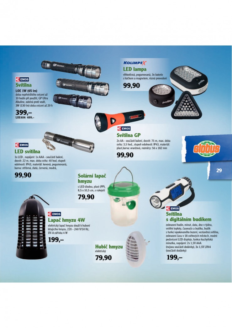 leták Globus Camping od 25.4.2013 strana 1 leták Globus Camping od 25.4.2013 strana 1