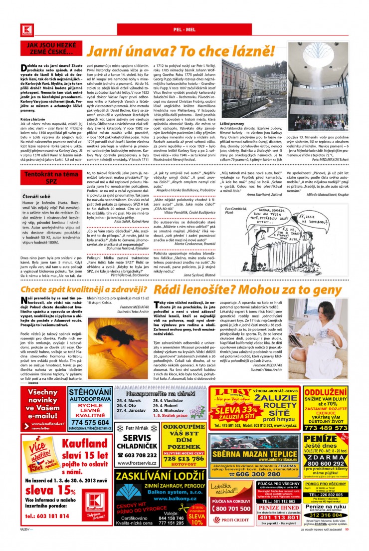 letk Kaufland Aktuln nabdka od 25.4.2013 strana 1