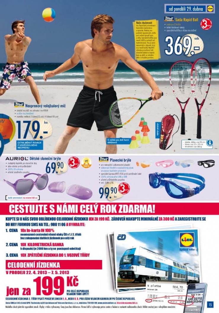 leták Lidl Akční nabídka od 29.4.2013 strana 1 leták Lidl Akční nabídka od 29.4.2013 strana 1