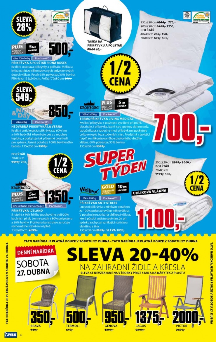 let�k Jysk Nab�dka t�dne od 25.4.2013 strana 1