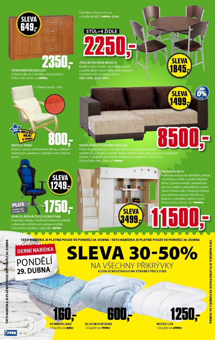 let�k Jysk Nab�dka t�dne od 25.4.2013 strana 1