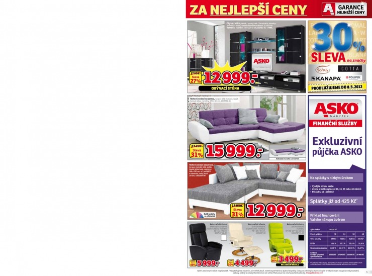 let�k Asko n�bytek plat� pro Praha, Brno, Hradec Kr�lov�, Mlad� Boleslav, Plze�, Teplice, Zl�n od 25.4.2013 strana 1