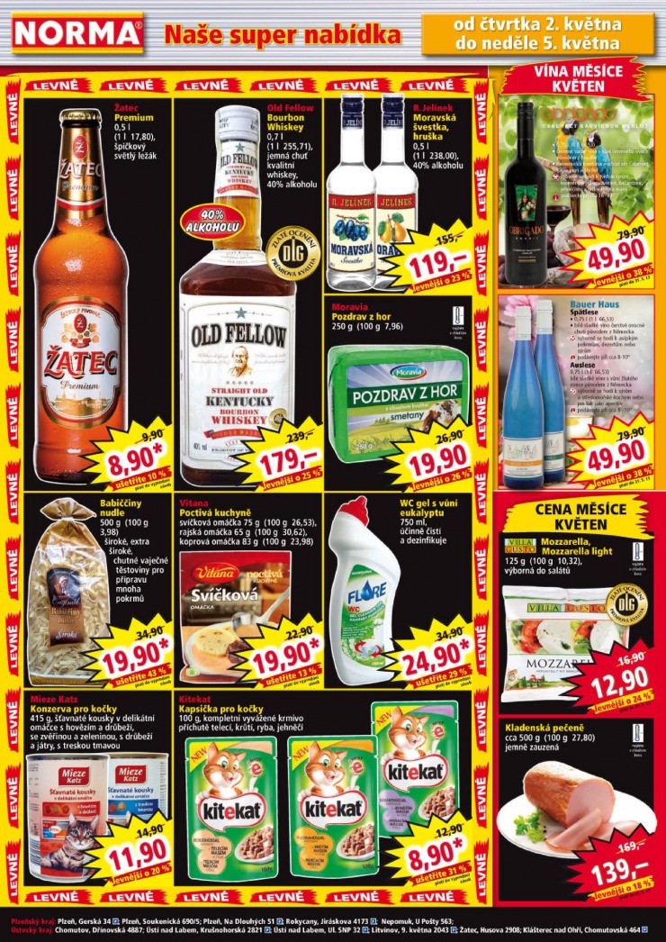 leták Norma Aktuální leták od 29.4.2013 strana 1 leták Norma Aktuální leták od 29.4.2013 strana 1
