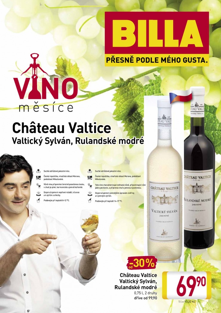 leták Billa Víno měsíce od 2.5.2013 strana 1 leták Billa Víno měsíce od 2.5.2013 strana 1