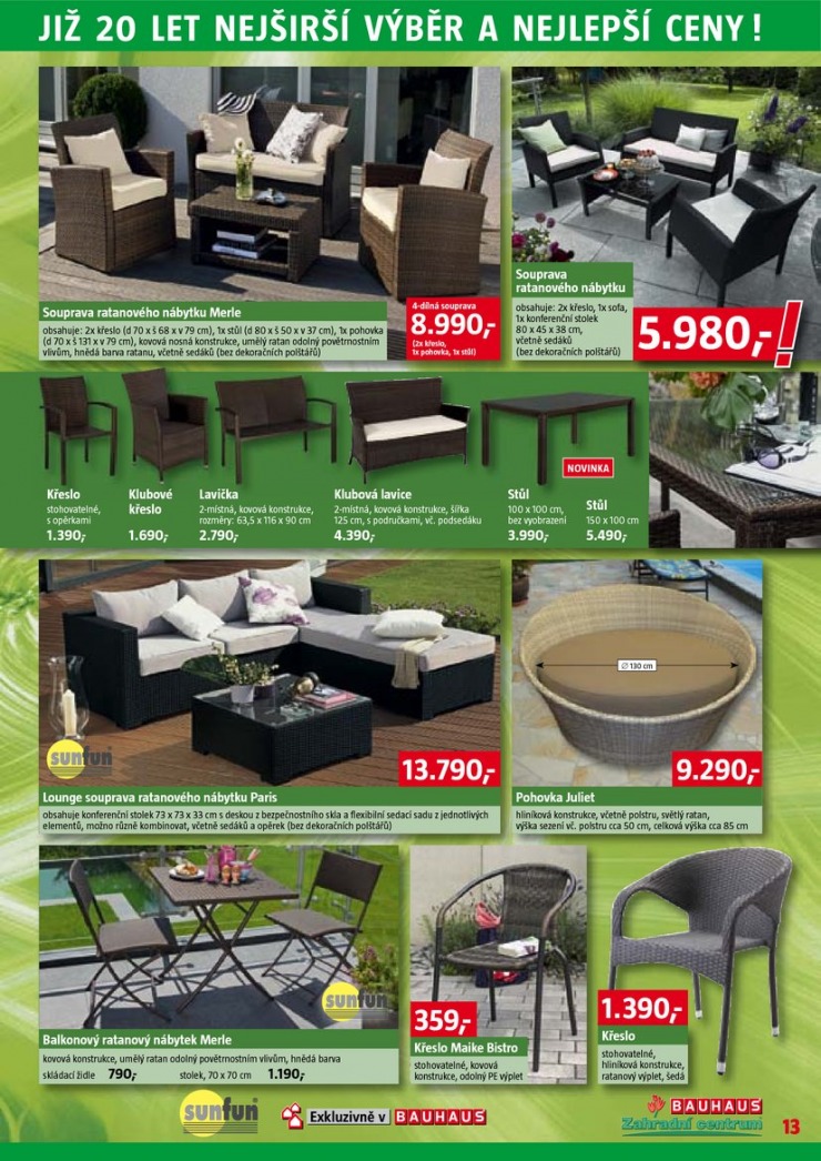 let�k Bauhaus Zahradn� od 19.4.2013 strana 1