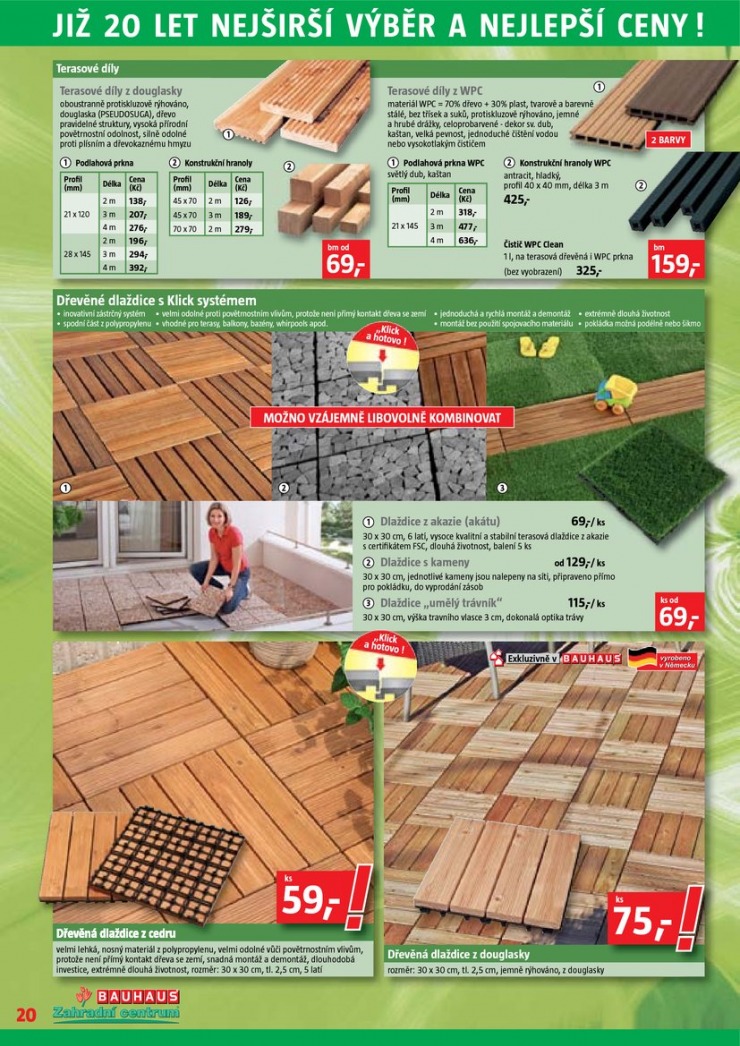 leták Bauhaus Zahradní od 19.4.2013 strana 1 leták Bauhaus Zahradní od 19.4.2013 strana 1