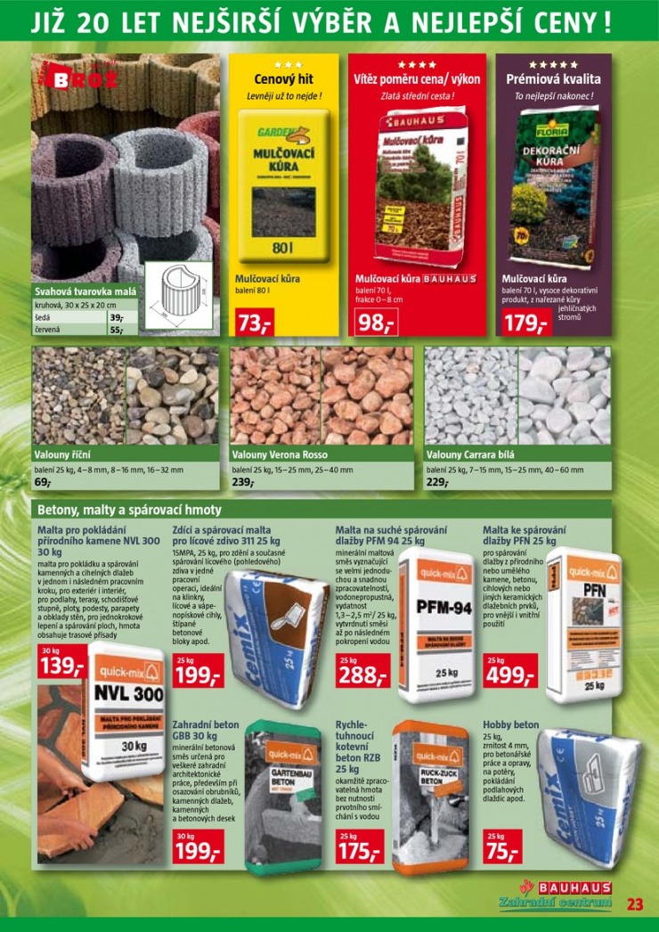 let�k Bauhaus Zahradn� od 19.4.2013 strana 1