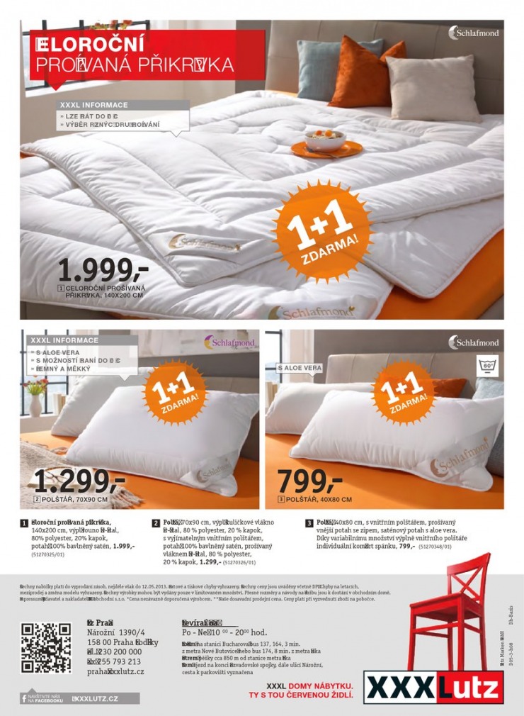 leták XXXLutz textil od 1.5.2013 strana 1 leták XXXLutz textil od 1.5.2013 strana 1