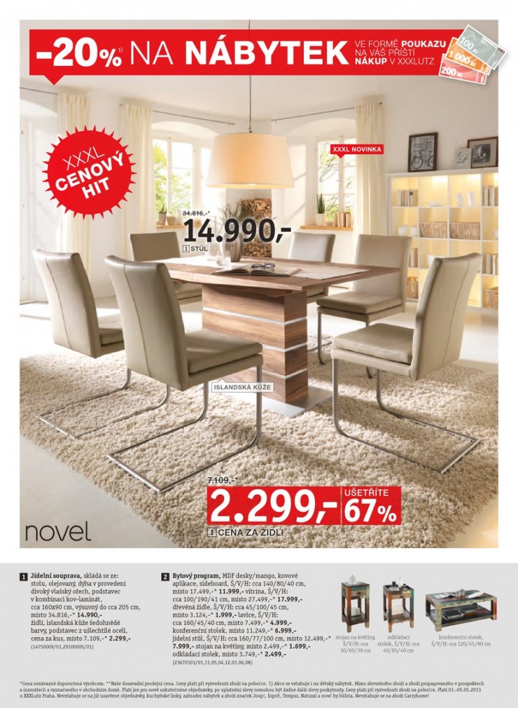 let�k XXXLutz Aktu�ln� prospekt od 1.5.2013 strana 1