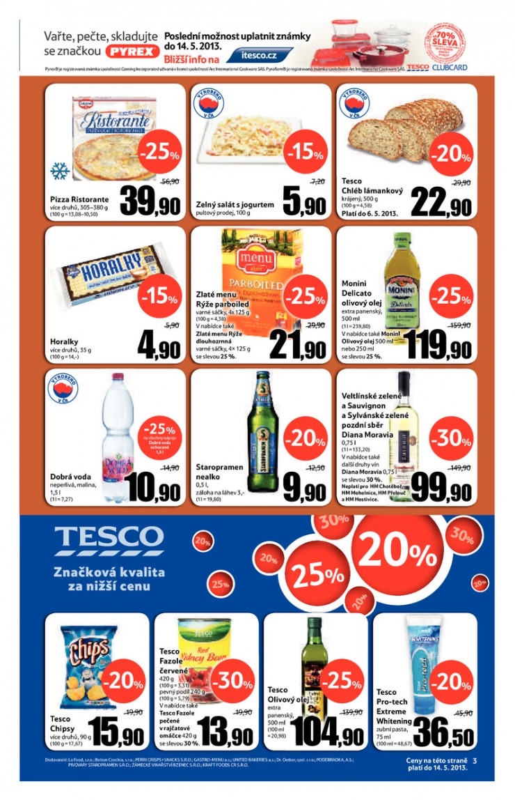 leták Tesco malé hypermarkety od 1.5.2013 strana 1 leták Tesco malé hypermarkety od 1.5.2013 strana 1