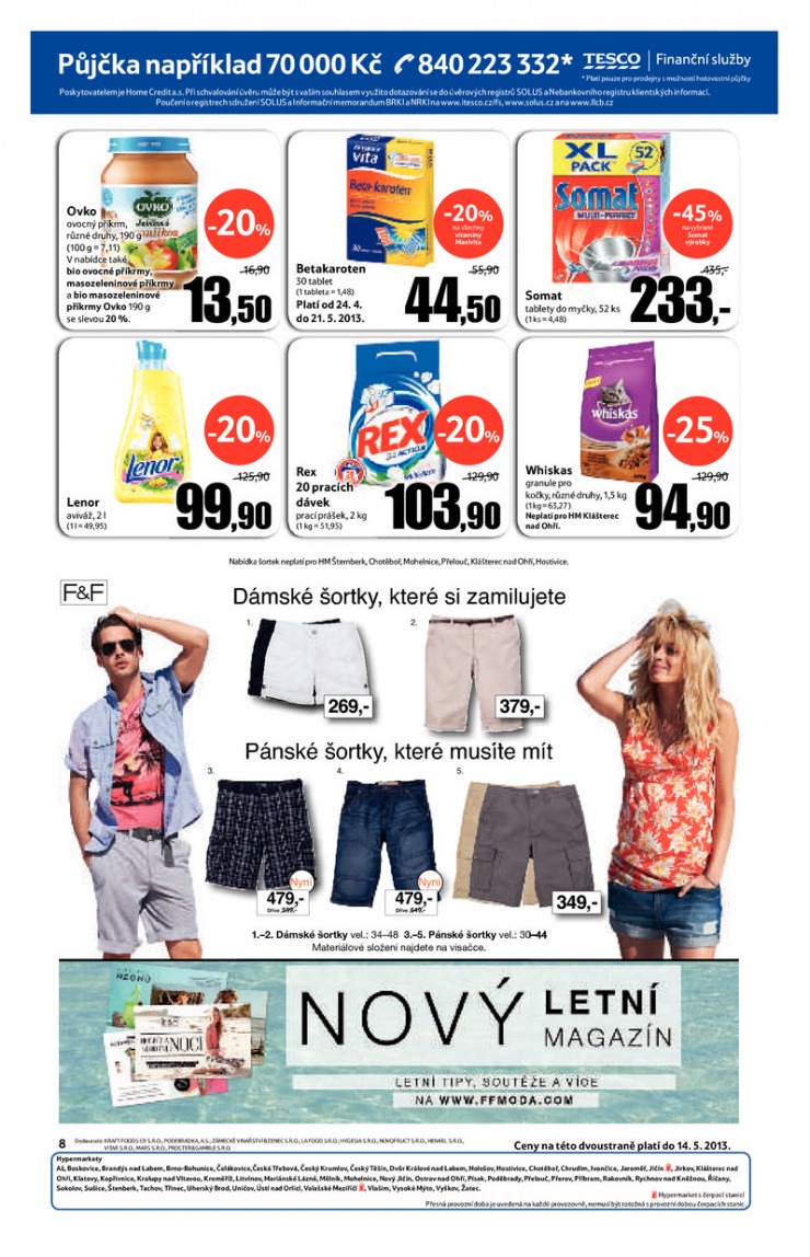 leták Tesco malé hypermarkety od 1.5.2013 strana 1 leták Tesco malé hypermarkety od 1.5.2013 strana 1