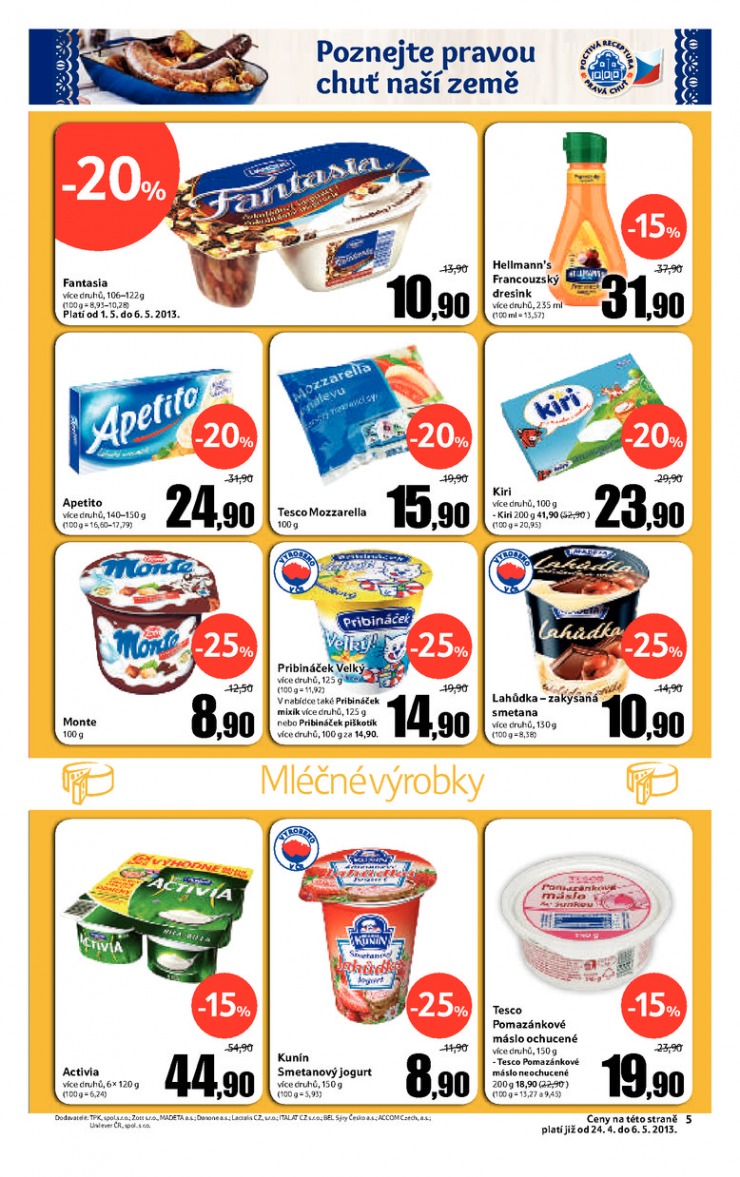 let�k Tesco velk� hypermarkety od 1.5.2013 strana 1