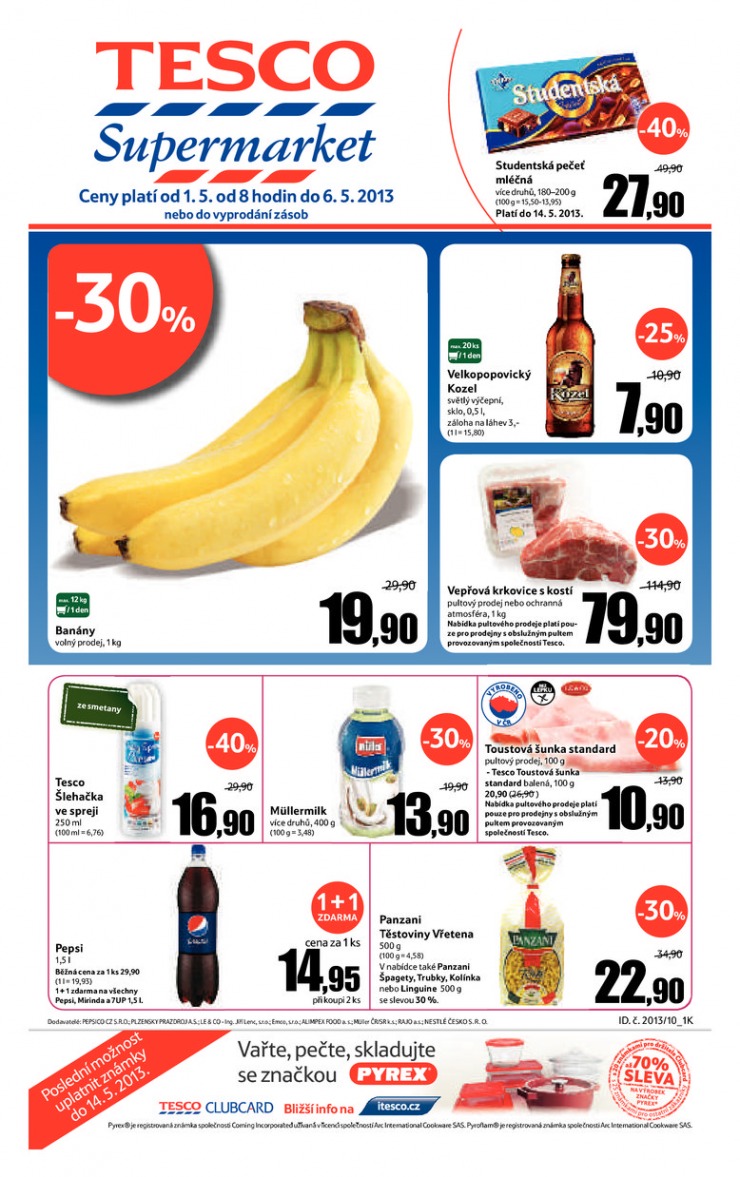letk Tesco supermarkety od 1.5.2013 strana 1