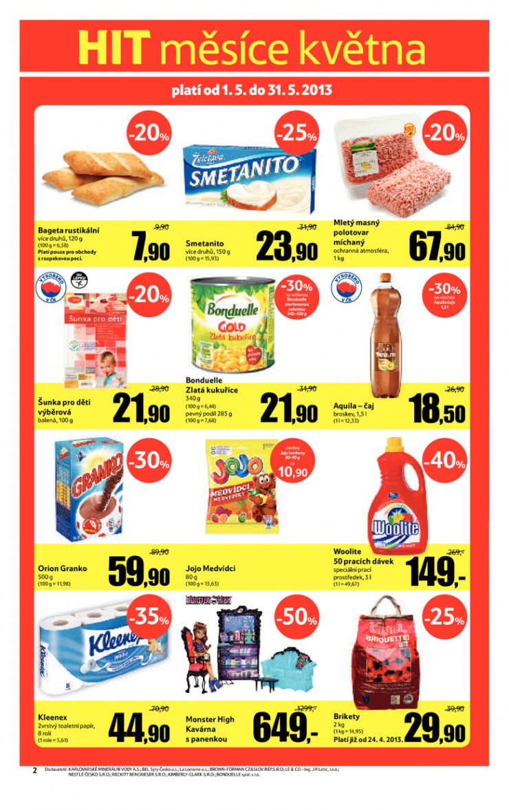 leták Tesco supermarkety od 1.5.2013 strana 1 leták Tesco supermarkety od 1.5.2013 strana 1