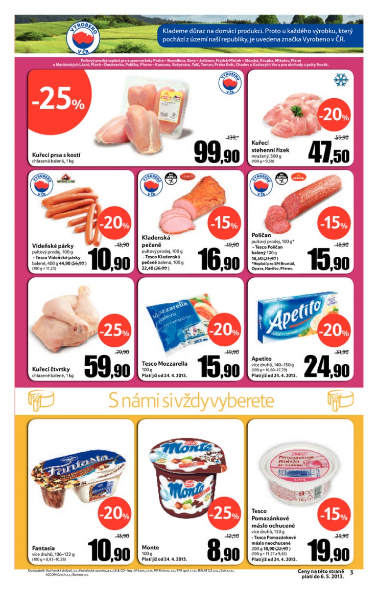 leták Tesco supermarkety od 1.5.2013 strana 1 leták Tesco supermarkety od 1.5.2013 strana 1