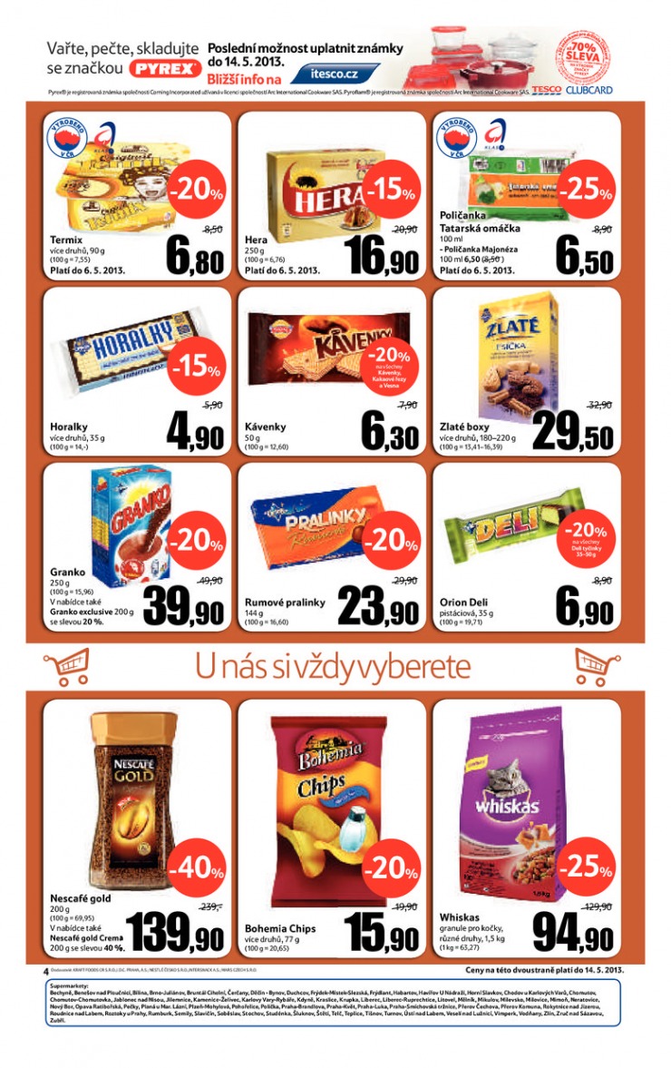 let�k Tesco supermarkety od 1.5.2013 strana 1