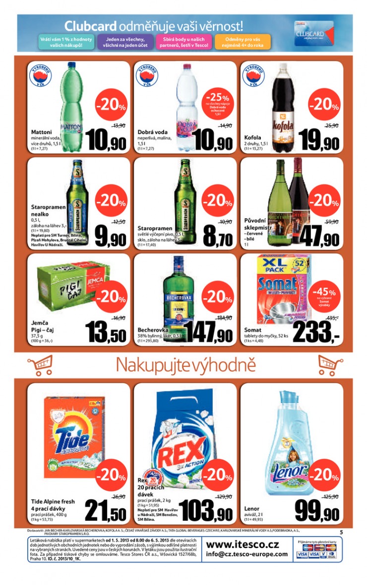 let�k Tesco supermarkety od 1.5.2013 strana 1