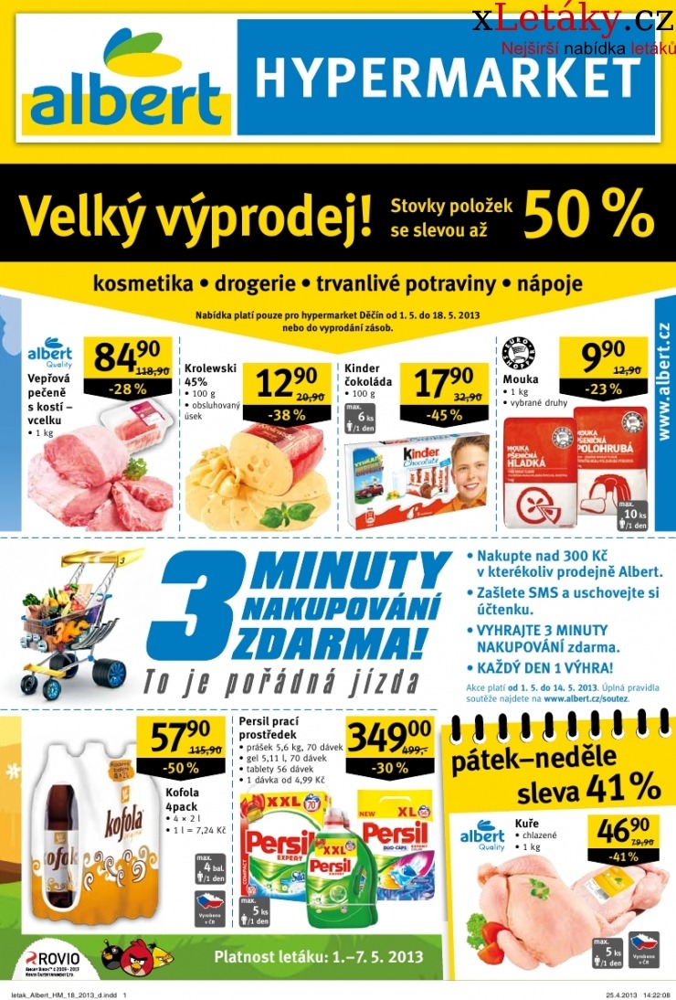 leták Albert Hypermarket akční leták strana 1 leták Albert Hypermarket akční leták strana 1