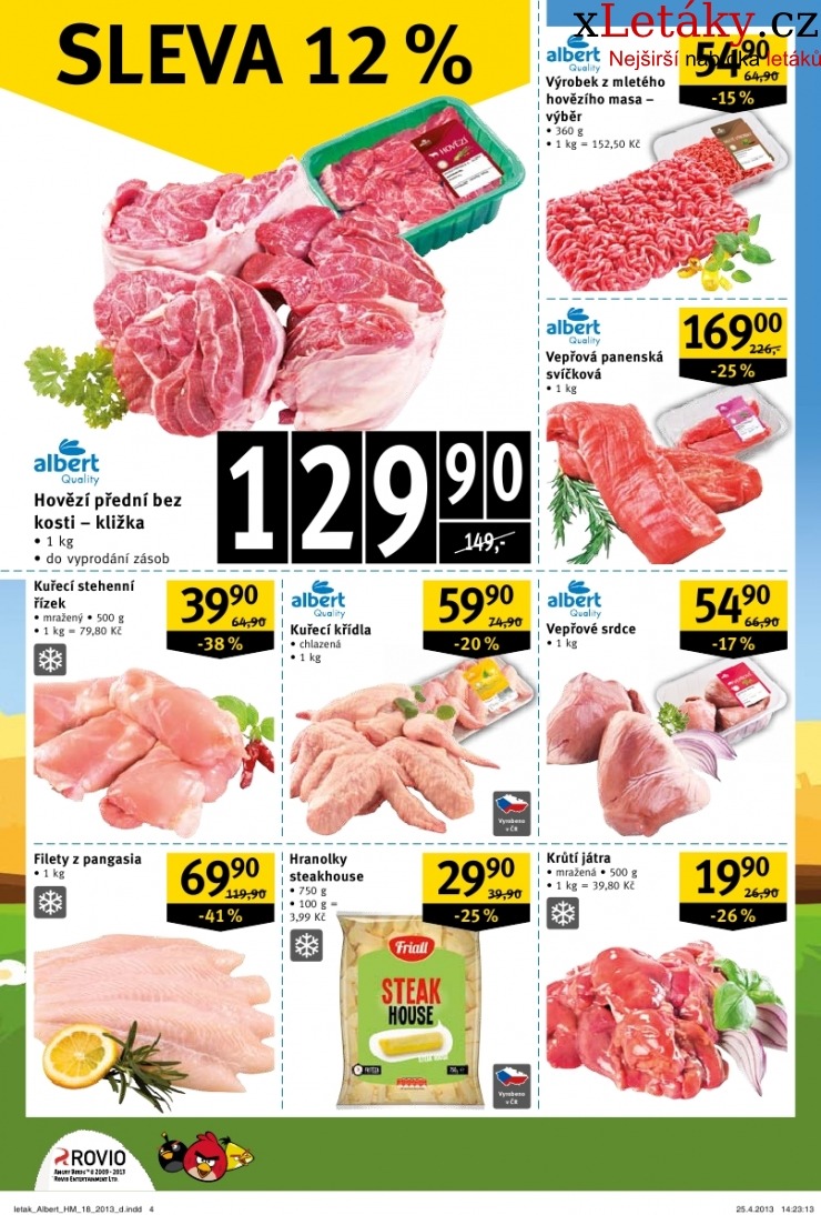 leták Albert Hypermarket akční leták  strana 1 leták Albert Hypermarket akční leták strana 1