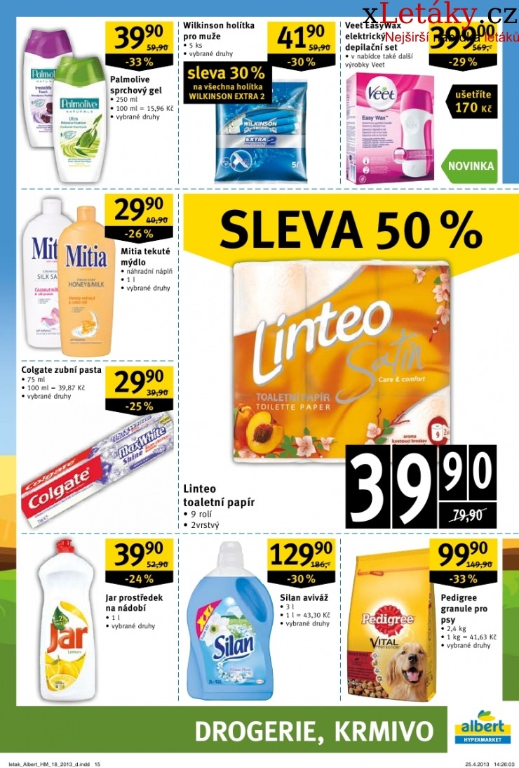 leták Albert Hypermarket akční leták  strana 1 leták Albert Hypermarket akční leták strana 1