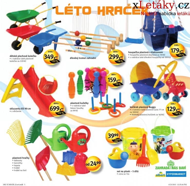 leták Albert Hypermarket - Léto akční leták  strana 1 leták Albert Hypermarket - Léto akční leták strana 1