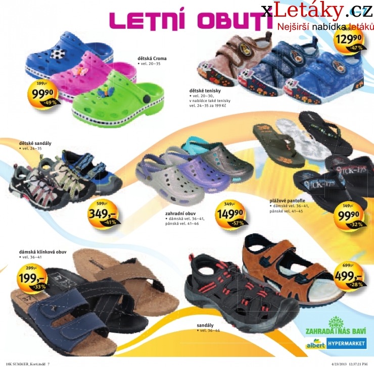 leták Albert Hypermarket - Léto akční leták  strana 1 leták Albert Hypermarket - Léto akční leták strana 1