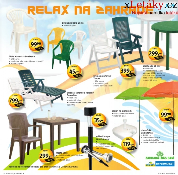leták Albert Hypermarket - Léto akční leták  strana 1 leták Albert Hypermarket - Léto akční leták strana 1