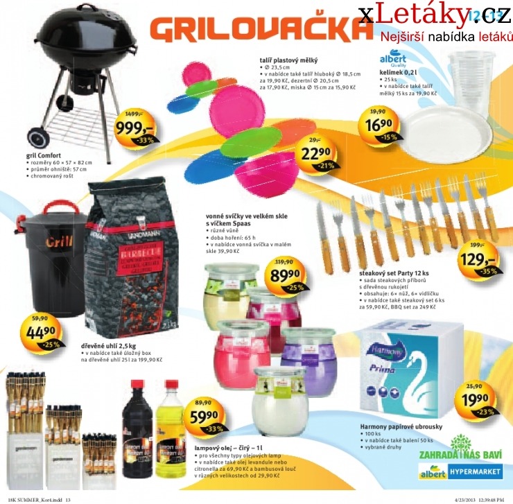 leták Albert Hypermarket - Léto akční leták  strana 1 leták Albert Hypermarket - Léto akční leták strana 1