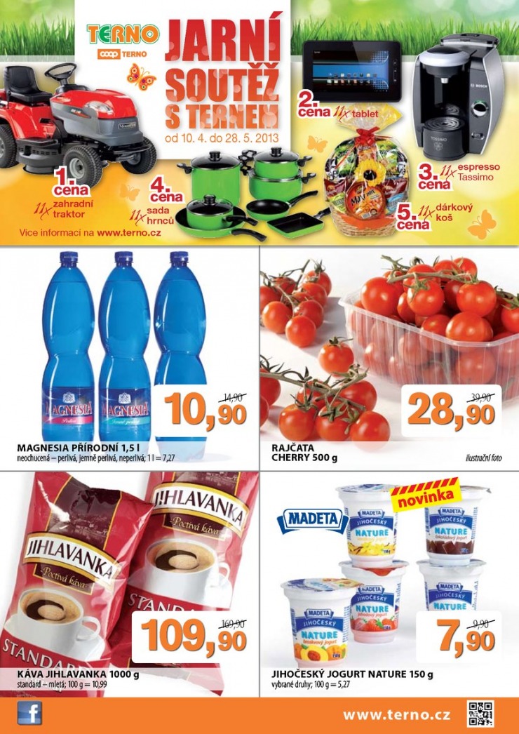 leták COOP Terno od 1.5.2013 strana 1 leták COOP Terno od 1.5.2013 strana 1