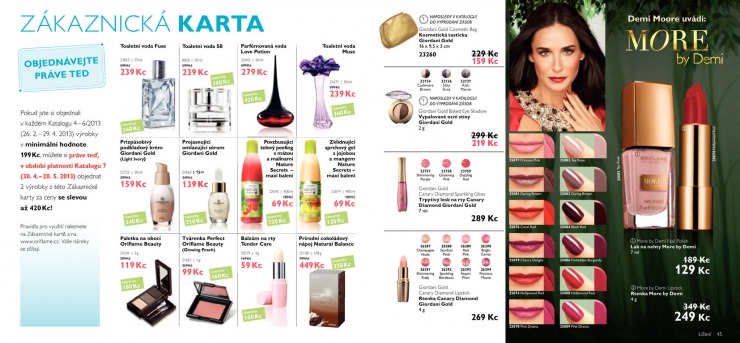 let�k Oriflame Katalog od 30.4.2013 strana 1
