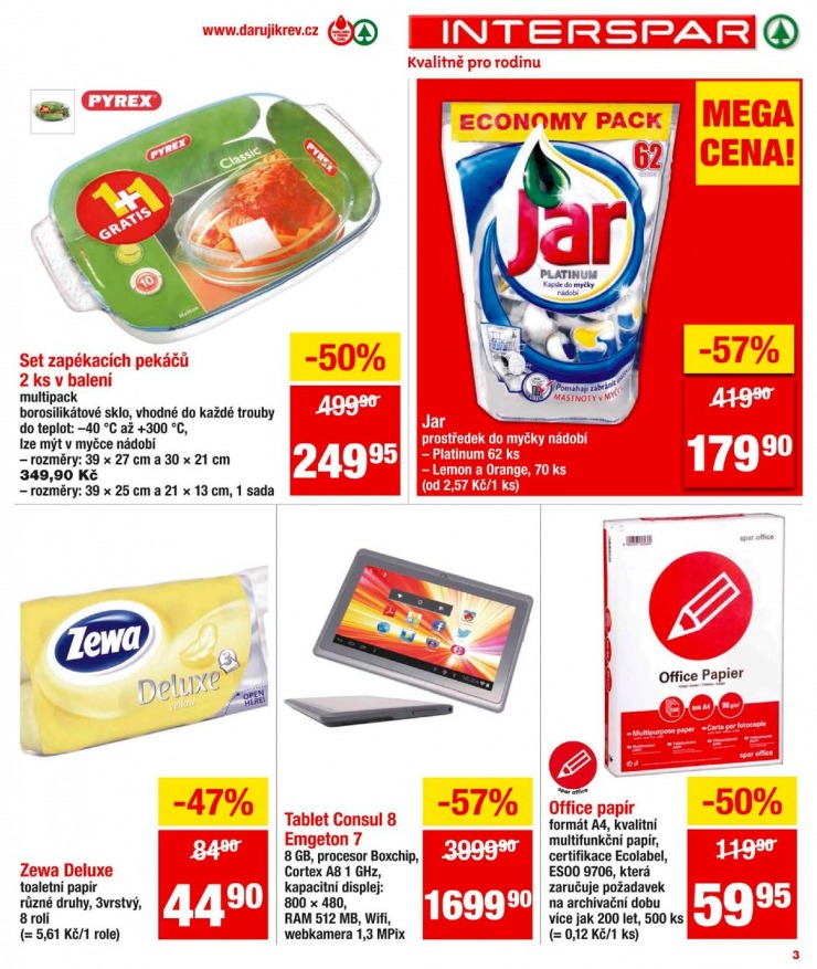 leták Interspar Akční nabídka od 1.5.2013 strana 1 leták Interspar Akční nabídka od 1.5.2013 strana 1