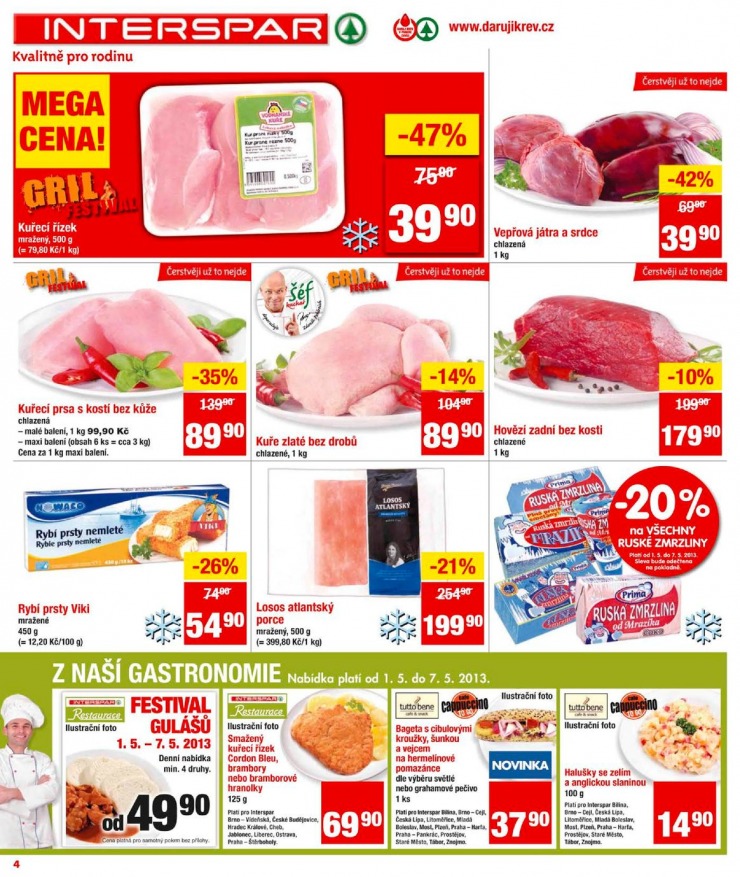 leták Interspar Akční nabídka od 1.5.2013 strana 1 leták Interspar Akční nabídka od 1.5.2013 strana 1