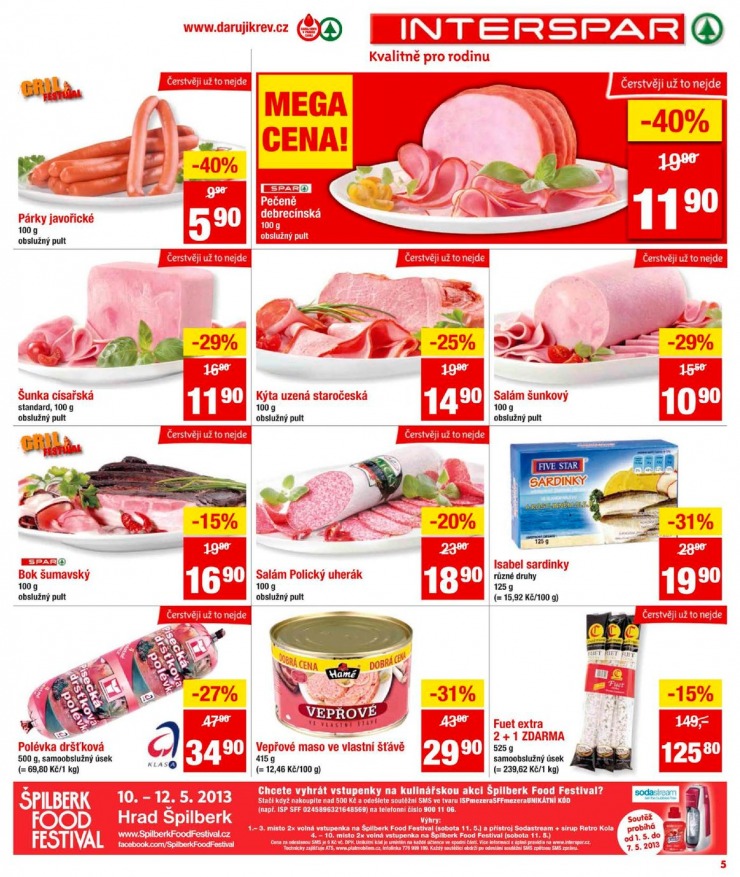leták Interspar Akční nabídka od 1.5.2013 strana 1 leták Interspar Akční nabídka od 1.5.2013 strana 1