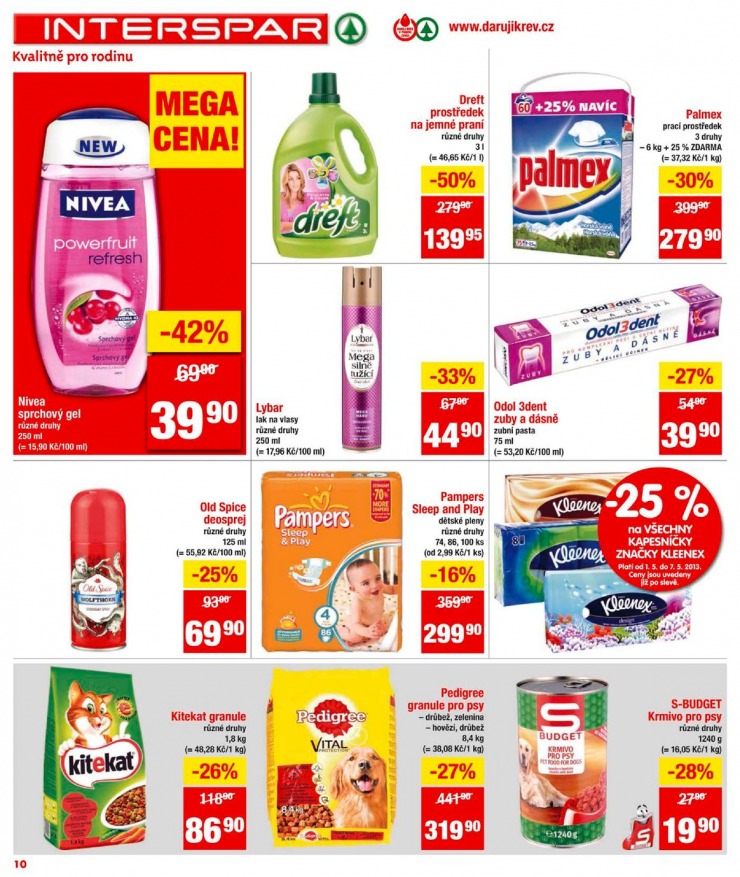 leták Interspar Akční nabídka od 1.5.2013 strana 1 leták Interspar Akční nabídka od 1.5.2013 strana 1