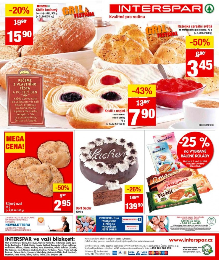 leták Interspar Akční nabídka od 1.5.2013 strana 1 leták Interspar Akční nabídka od 1.5.2013 strana 1