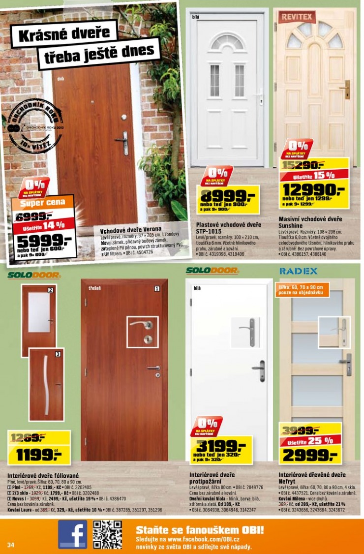 leták OBI Aktuální leták od 1.5.2013 strana 1 leták OBI Aktuální leták od 1.5.2013 strana 1