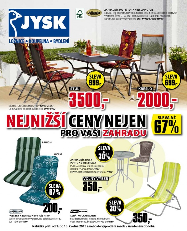 letk Jysk Nabdka tdne od 1.5.2013 strana 1