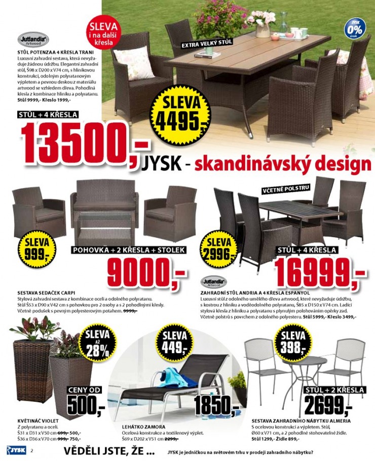 leták Jysk Nabídka týdne od 1.5.2013 strana 1 leták Jysk Nabídka týdne od 1.5.2013 strana 1