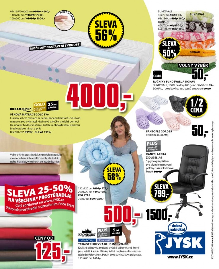 leták Jysk Nabídka týdne od 1.5.2013 strana 1 leták Jysk Nabídka týdne od 1.5.2013 strana 1